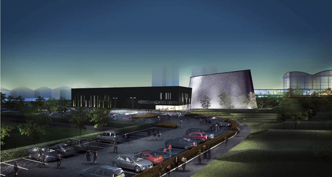 Picture - Aberdeen Aquatic Centre King Street Approach
