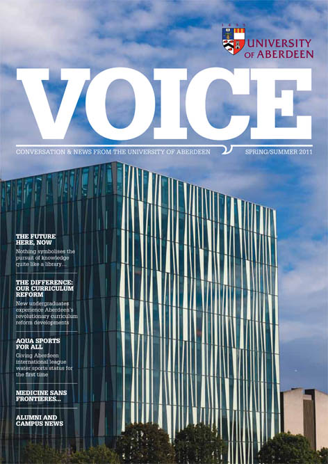 Voice Magazine Issue 1-front cover